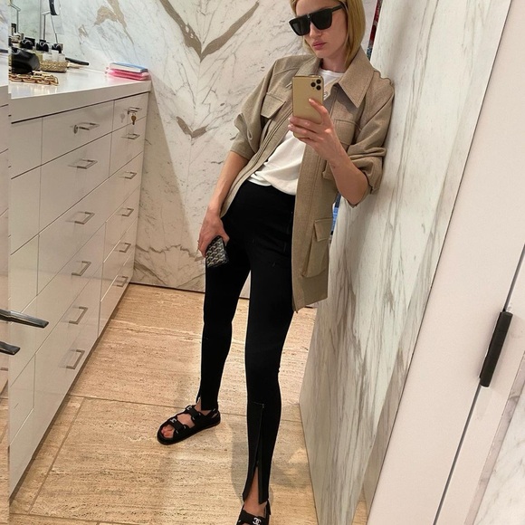 Chanel Dad sandals CC brooch crystal logo size 37 - Picture 6 of 17